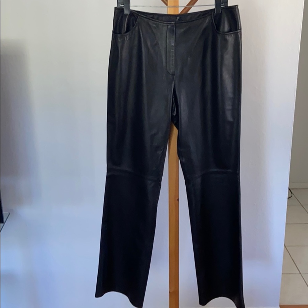 Classiques Entier Leather Pants